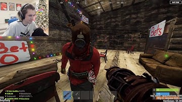 XQC Shows What His Loaded Rocket Can Do | OTV RP RUST SERVER