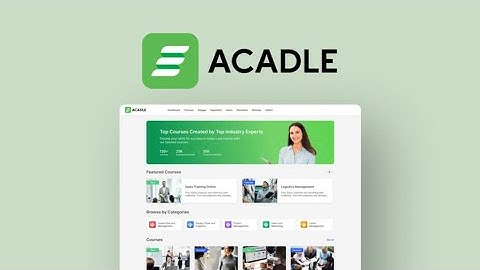 Acadle Review: Easily Build Your Online Course