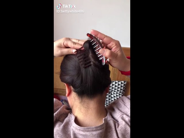 Cara Gelung rambut yang simpel dah gampang. class=
