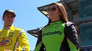 Chatting with one of the biggest names in car racing, Danica Patrick, ahead of this weekend’s In...