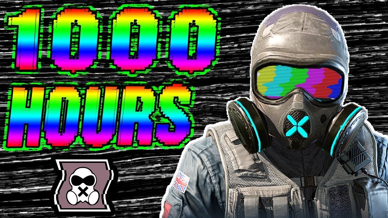 gaming logo What 1000 HOURS of MUTE Experience Looks Like - Rainbow Six Siege