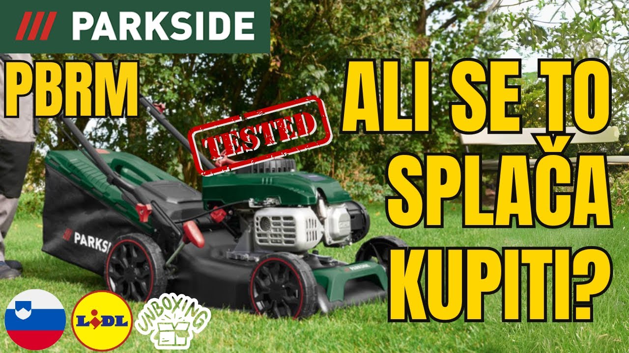 BENCINSKA KOSILNICA PARKSIDE PBRM 41 C3 SLOVENIJA SLOVENE LIDL