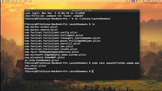 Cara Menjalankan XAMPP Apache Dan MySQL Secara Otomatis Ketika MacOS Di Hidupkan Pertama Kali