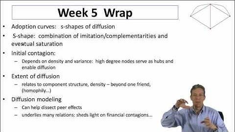 Social and Economic Networks 5.10 Week 5 Wrap-up