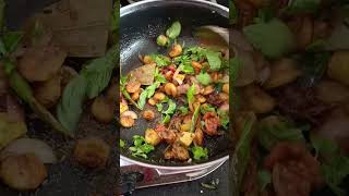 ### short video ### trending video #### prawns fry biriyani recipe 🍤🦐🍤🦐🦐😋🙏 subscribe my channel