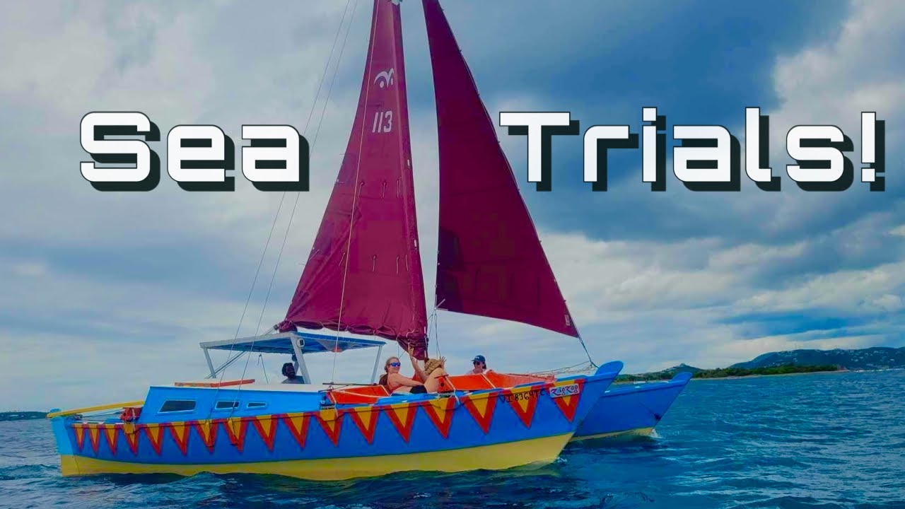 ZIG ZAG'S Maiden Voyage & Sea Trials! Onboard Our Tiki 30!! [EP.3