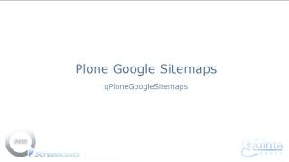 Plone Google Sitemaps
