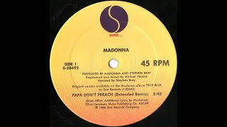 Madonna – Papa Don't Preach (12