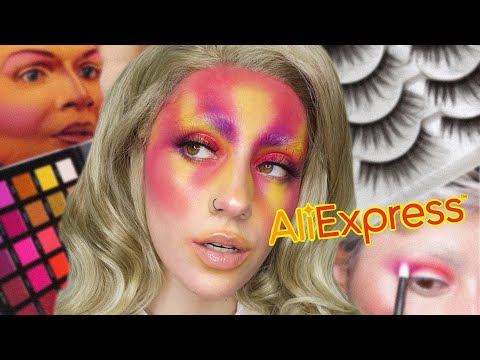 PROBANDO MAQUILLAJE BARATO DE ALIEXPRESS ¿FUNCIONA? 🤩💓✨SUPER HAUL