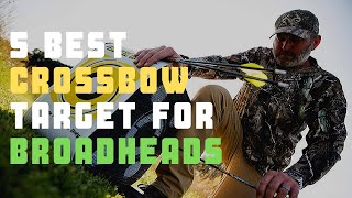 Crossbow For Broadheads Target: Best Crossbow Target For Broadheads [Today's Update]