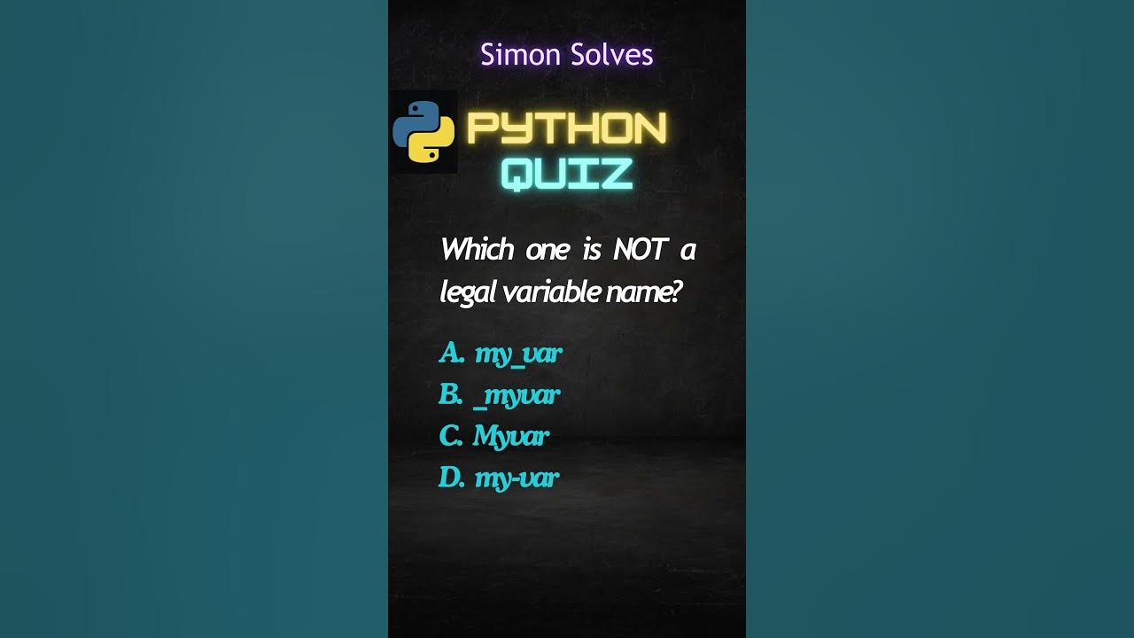 Can you spot the illegal python variable name youtube