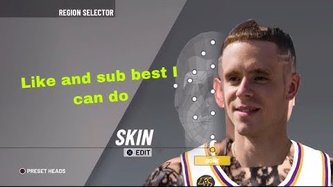 PROFESSOR FACE CREATION NBA2k20!!!