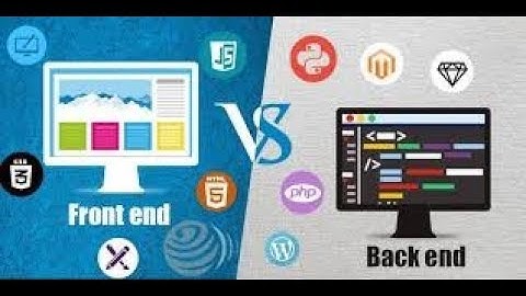 Front-End Vs. Back-End in Urdu/Hindi Tutorials