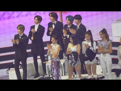 [방탄소년단(<strong>BTS</strong>) 음원 대상 수상] <strong>ITZY</strong>, TXT,청하 Reaction 직캠 @고척돔 20104