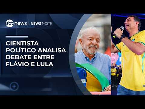 Political scientist analyzes debate between Flávio Bolsonaro and Lula | #NewsNight