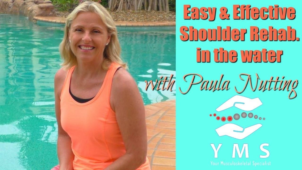 BEST exercises for the majority of shoulder problems using the water