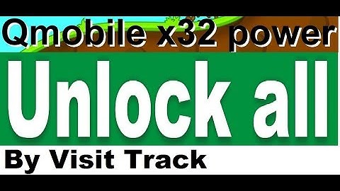 Q Mobile X32 Power Hard reset