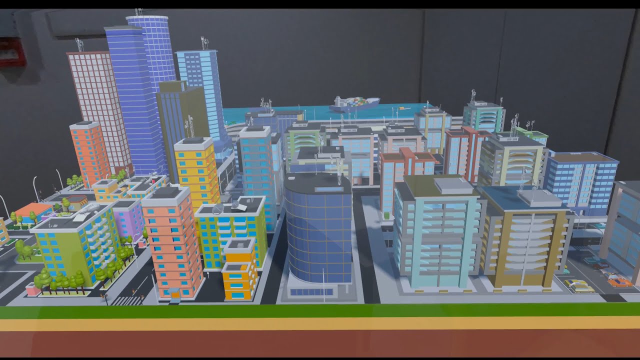 VR based Large Scale Smart City Digital Twin