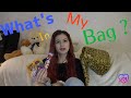 What’s in my bag?