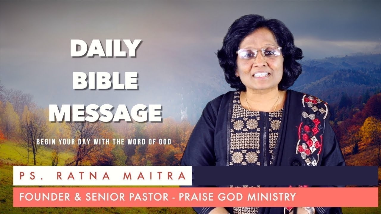Thumbnail for Daily Bible Message | 05 05 2026 | Hebrews హెబ్రీయులకు 9 28