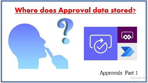 Approval in Power Automate (Data storage) | approvals in power automate
