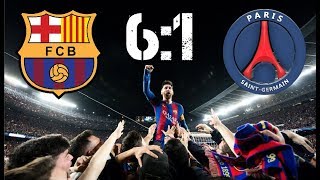Barcelona 61 Psg Match Highlights Amazing Comeback Full Hd