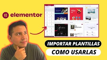 Importar y Usar Plantillas de Elementor Pro - 2023