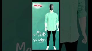 Roovy Ambattur Mens Short Kurtha With 7 Colors Available