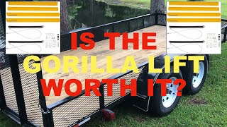 Is the Gorilla Lift worth it? Trailer tailgate lift assist kit review!