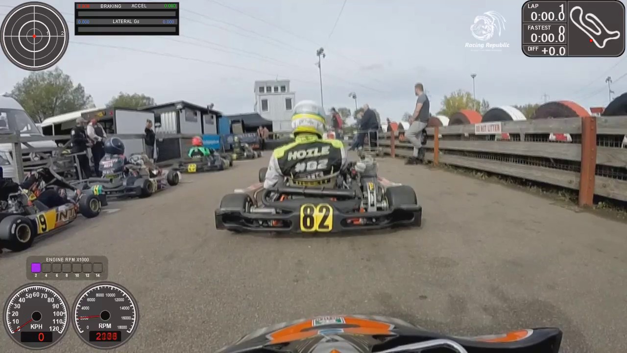 London Cup 2018 - Rotax177 Heat A1 - #31 L. Janos Onboard