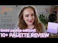 10+ PALETTE REVIEW // All the mini eyeshadow palettes incl. swatches and looks