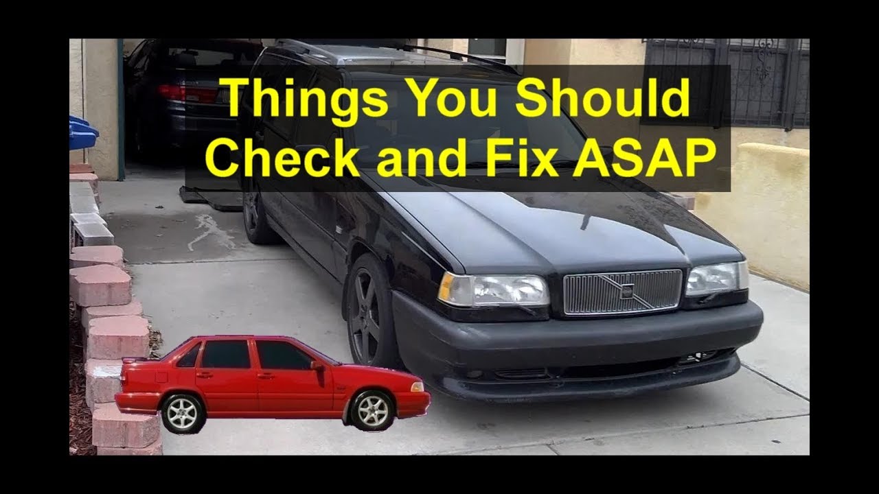 Что следует сделать после покупки Volvo 850, S70, V70, V70R и т. д. P80 - VOTD