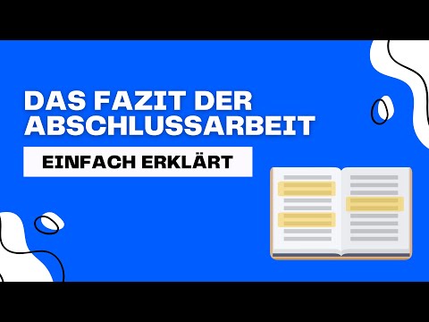 Das perfekte Fazit