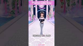 Dress to Impress DTI gameplay: Lazy Day | StellaYT #roblox #dresstoimpress #dti #shorts #funny