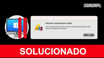 Parallels network initialization failed