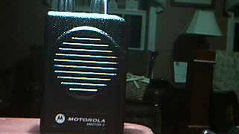 Minitor V pager alerting