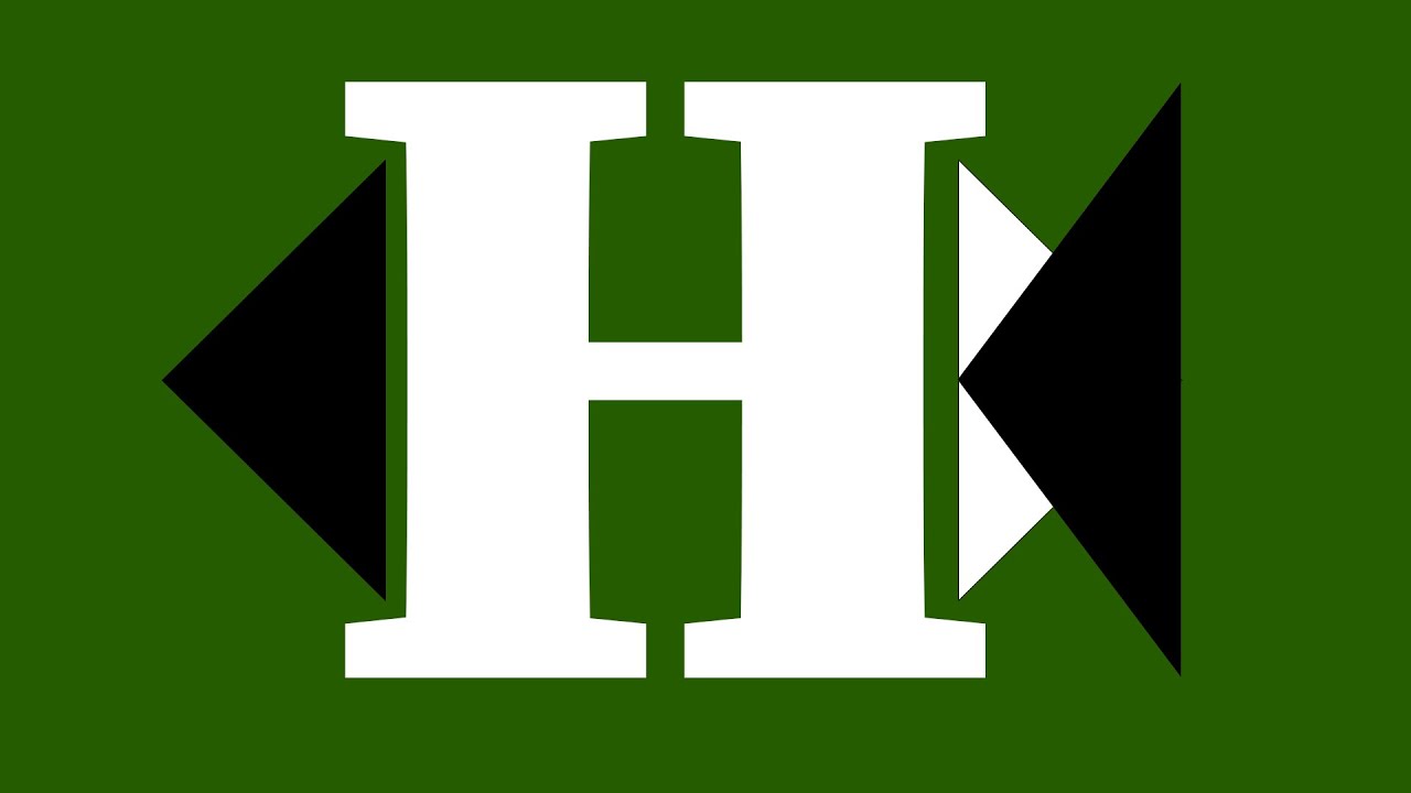 How to design letter H logo by Photoshop