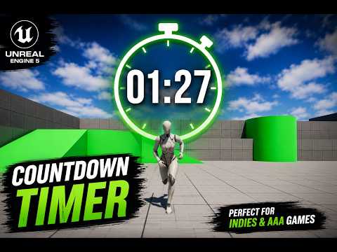 How to Create a Countdown Timer in Unreal Engine 5 | Easy Beginner Tutorial