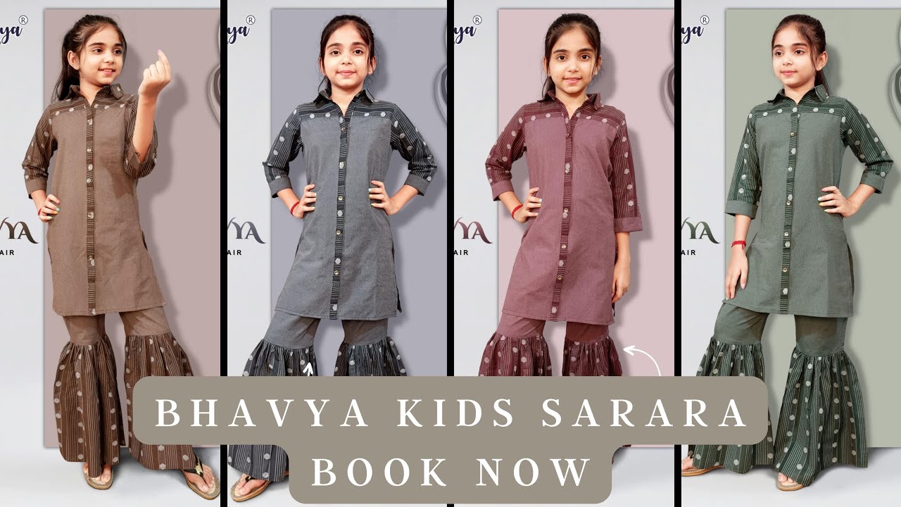 BHAVYA SARARA CHILDREN DRESS