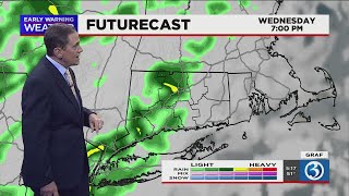 FORECAST: Big temperature swings this week, more rain as March ends
