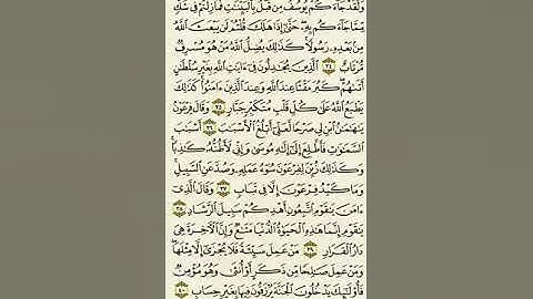 سورة غافر من الآية ٣٤ إلى الآية ٤٠بصوت القارئ ماهر المعيقلي