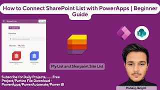 How to Connect SharePoint List with PowerApps | Beginner Guide