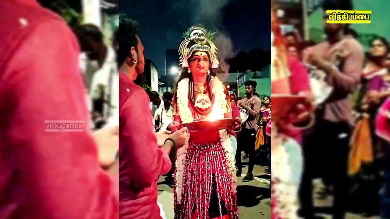 🔥🙏ஸ்ரீ ஆதி சிவ சக்தி காட்டேரி அங்காளபரமேஸ்வரி அழைப்பு 🙏🔥#madras_pambai #சசி #entertainment #tamil