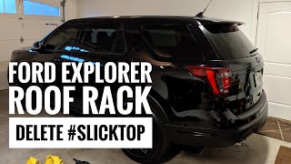 I got tired of the factory roof rack trim pieces popping off all time-
decided would go with a slick top look. this video shows you how to
remove r...