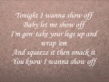 SoMo - Show Off (lyrics)