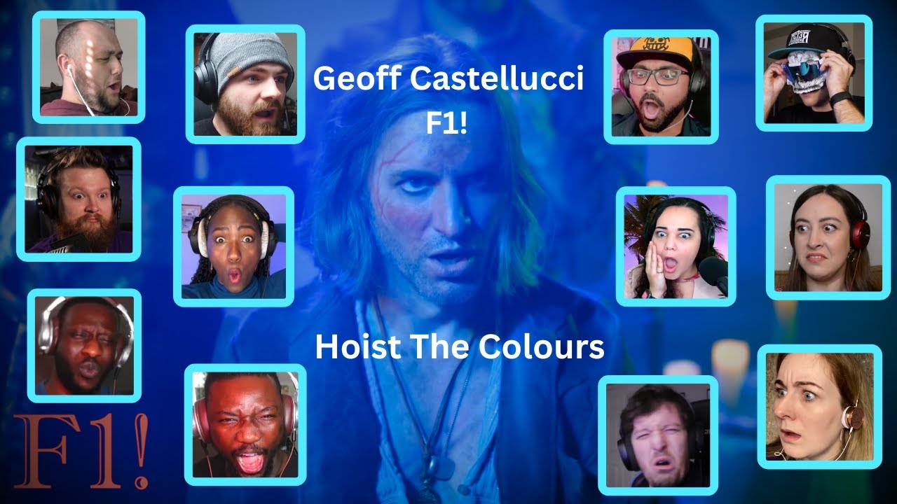 Geoff Castellucci F1 Reactions! Hoist the Colours | Voiceplay ft. Jose Rosario Jr.