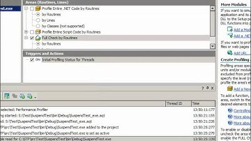 2. AQtime 6.0: Comparison SpeedTrace 3.4, dotTrace 4.0, AQtime, Ants 6.0 performance analysis