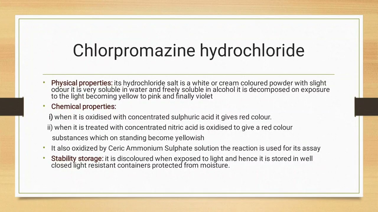 Chlorpromazine Hydrochloride