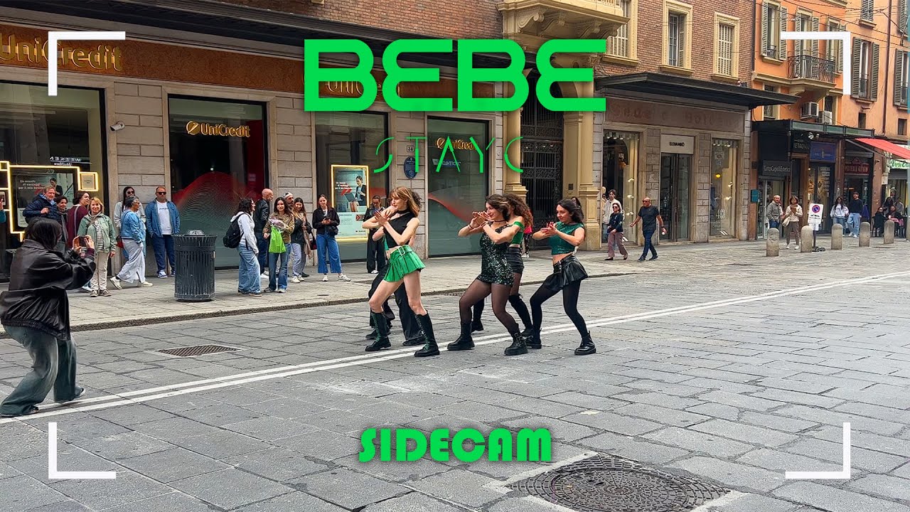 [K-POP IN PUBLIC | SIDE CAM] STAYC - BEBE | Dance Cover by EVENIX from Italy