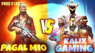 PAGAL M10 & SANICHAR YT VS KALIX GAMING & ODISHA PLAYERS || FRIENDLY CUSTOM || GARENA FREE FIRE